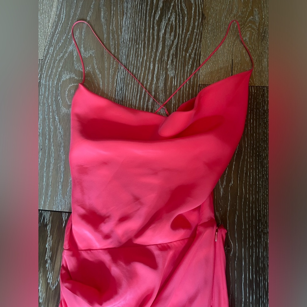 Haney holly dress coral NWT - Picture 7 of 11